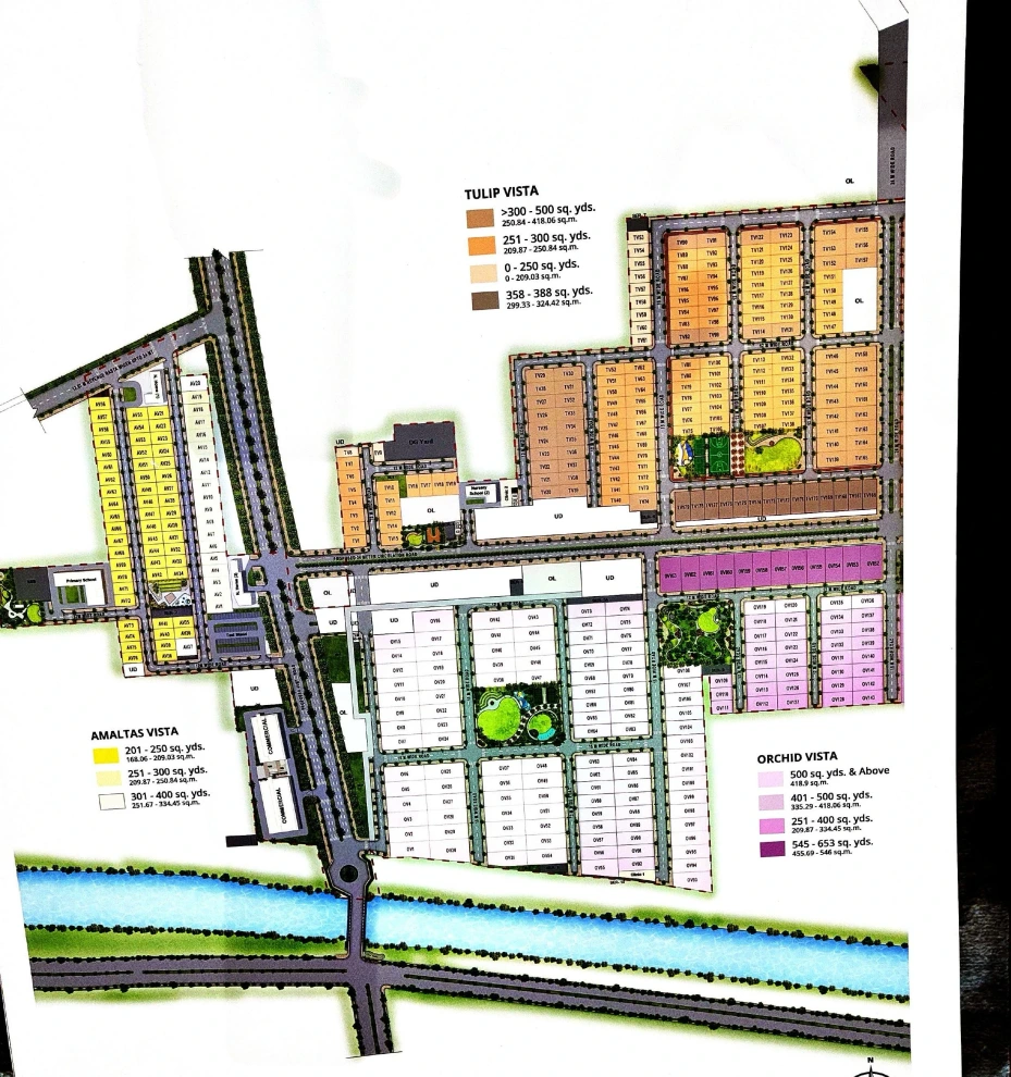 Trident Parktown Panipat master plan